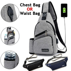 Shoulder Bags, Outdoor, Capacity, usb