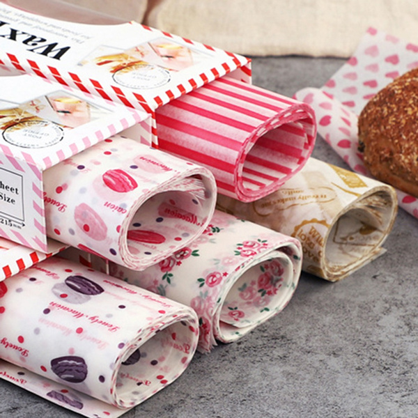 Food Grade Grease Wax Paper Food Wrappers Wrapping Paper for Bread