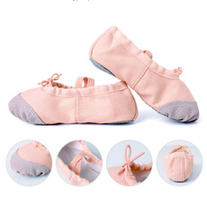 pink, Slippers, childrensballetshoe, Ballet