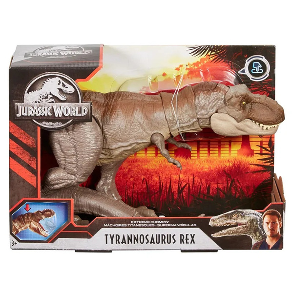 Boneco Dinossauro Tiranossauro Rex Jurassic World - Mattel em