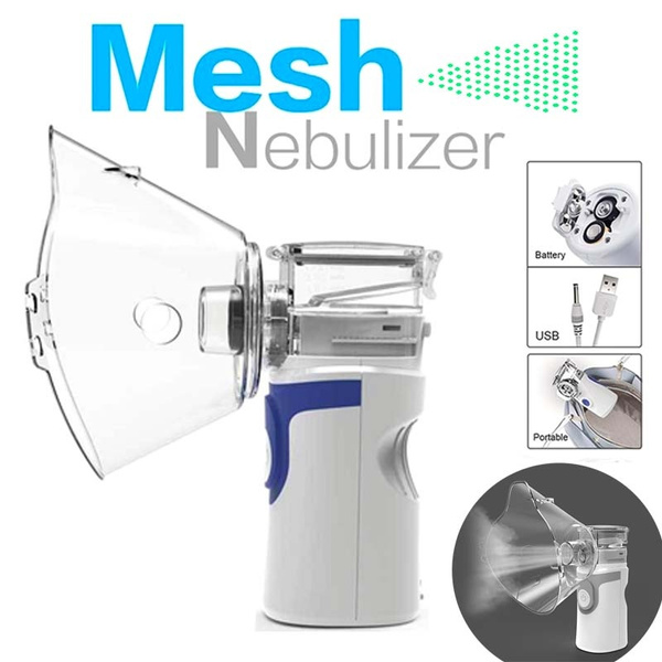 Mini Handheld Portable Inhaler Nebulizer Silent Ultrasonic Nebulizer ...