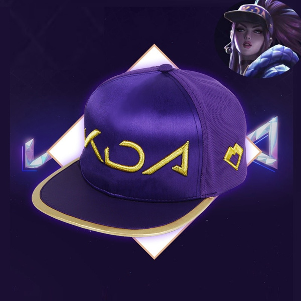 purple cap hat