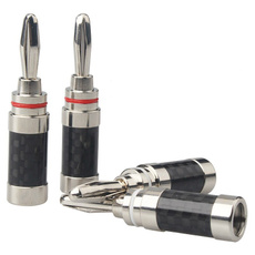 Fiber, bananaplug, carbon fiber, Audio & Video Accessories