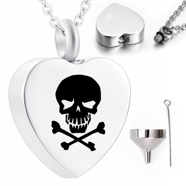 Skull deals cremation jewelry