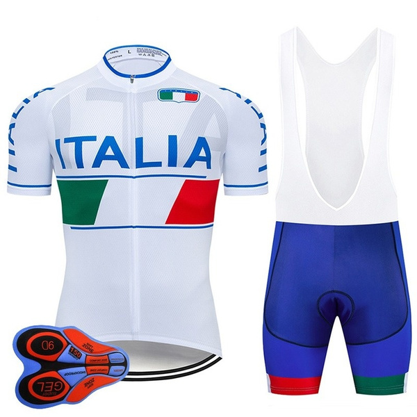 Pro Team ITALIA Cycling 9D Bib Set Uniform Bicycle Clothing Quick Dry Bike Clothes Wear Ropa Ciclismo Pad | Wish