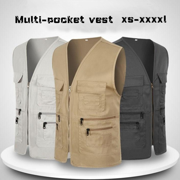 New Male Casual Summer Big Size Cotton Sleeveless Vest outdoor