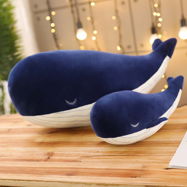 giant blue whale stuffed animal