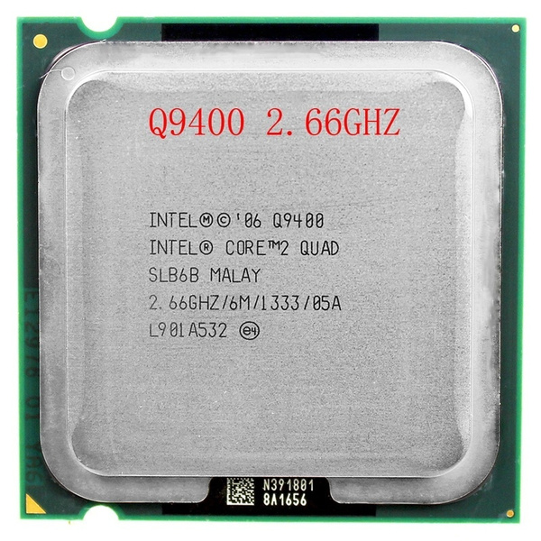 intel core 2 quad Q9400 CPU Processor (2.66Ghz/ 6M /1333GHz