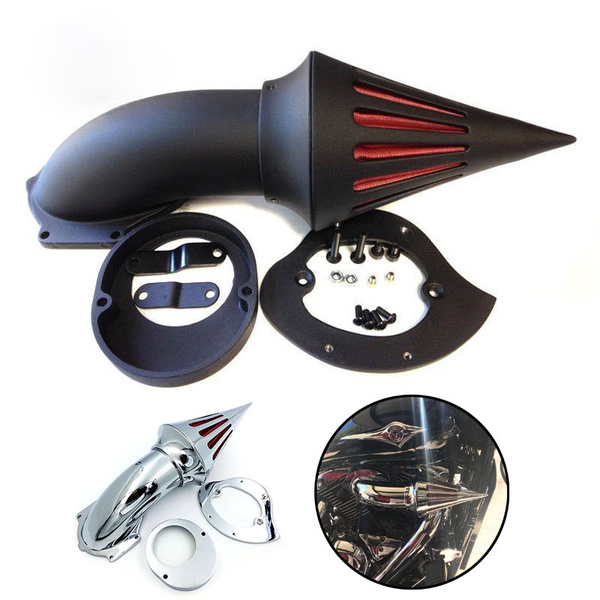 Motorcycle Spike Cover Air Cleaner Intake Filter for Yamaha XVS V