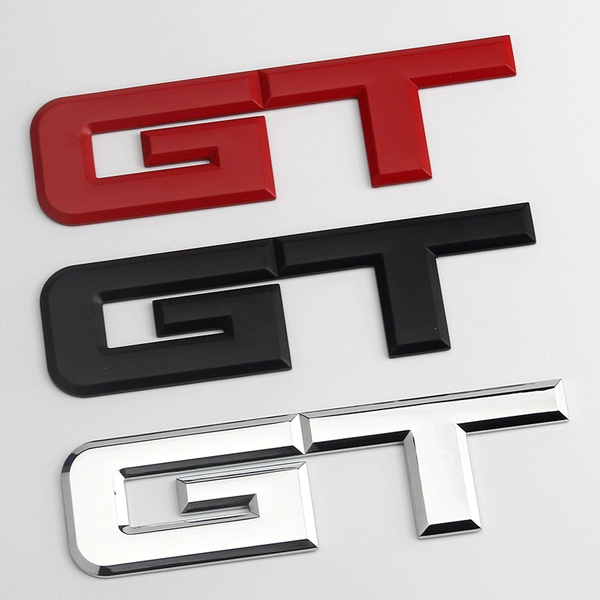 Auto MT GT Logo 6.4cm x 3.8cm Car Metal Logo Emblem 3D Badge Sport Sticker  Vehicle Tool Kit Price in India - Buy Auto MT GT Logo 6.4cm x 3.8cm Car  Metal