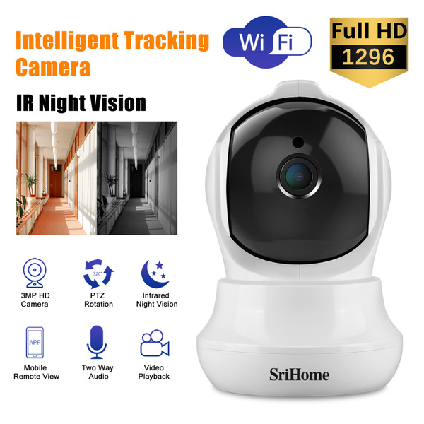 2020 New Sricam 1296P HD WIFI Wireless Pan Tilt IP Camera 3MP Home