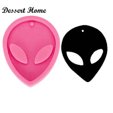 alien, polymer, Key Chain, Sieraden