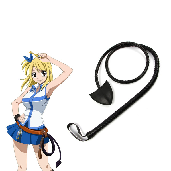 Anime Fairy Lucy Tail Lucy Heartfilia Leather Whip Cosplay