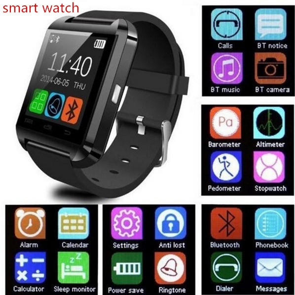 Bt notification u8 sales smartwatch