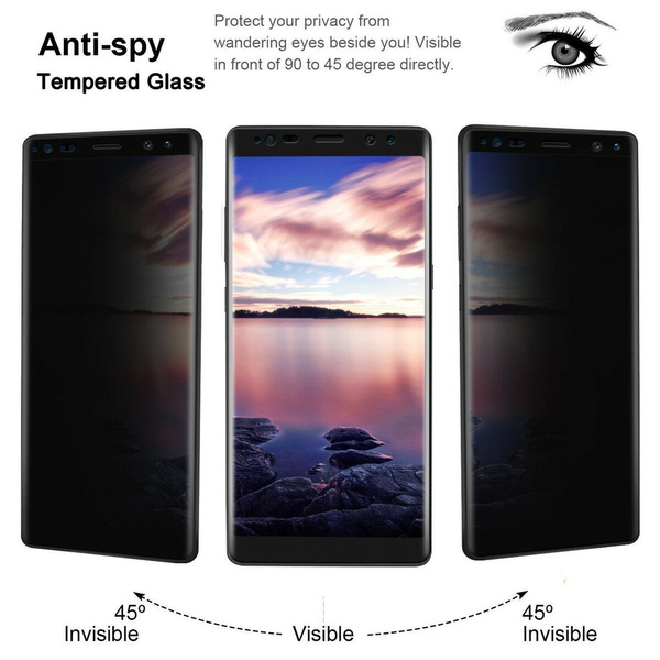 For Samsung Galaxy S20 Ultra S20 Plus 5G Privacy Tempered Glass