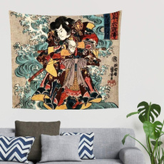 Japanese, Samurai, Home Decor, walltapestry