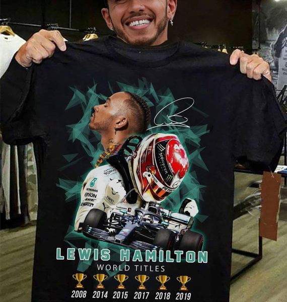 Lewis hamilton store tee shirts