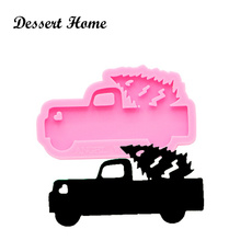 truckandtreekeychainmold, keychainsiliconemold, Craft, Pendant