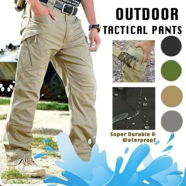 Mens Cargo Pants Work Trousers Soldier Tactical Combat Outdoor Pant  Workwear - Functional and Stylish