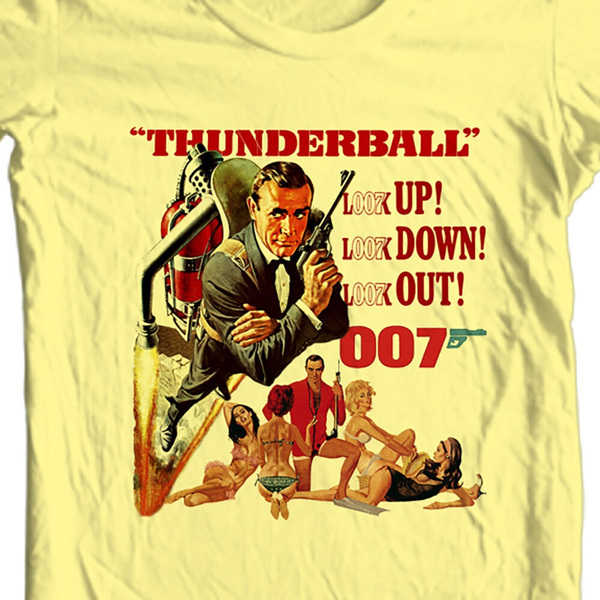 sean connery james bond t shirt
