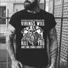 viking, shortsleevestshirt, Fashion, Shirt