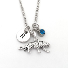 personalizedtigergift, Jewelry, Gifts, tigercharmnecklace