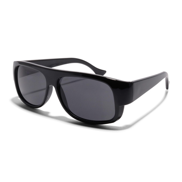 Schwarze Sonnenbrille Old School Locs EAZY-E Gangster Flat Top Sunglasses