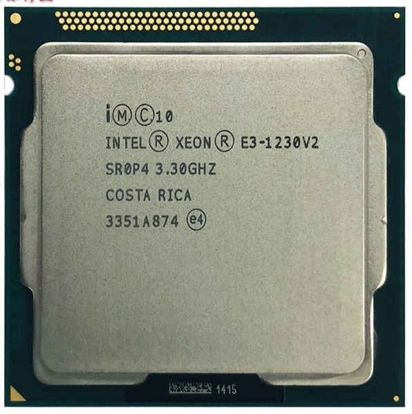 Intel Xeon E3-1230 v2 E3 1230v2 E3 1230 v2 3.3 GHz Quad-Core CPU Processor  8M 69W LGA 1155