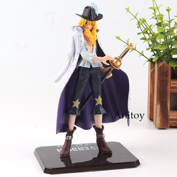 One Piece Figure One Piece Anime Cavendish Action Figure Pirate Prince Alter Ego Hakuba Toy 17cm Wish