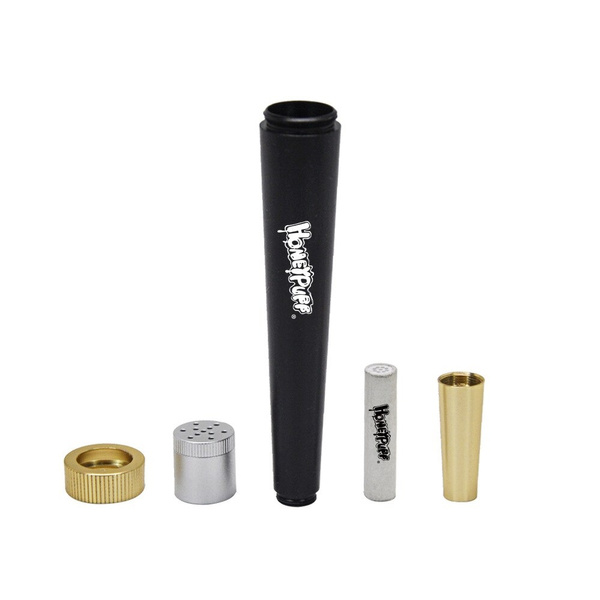 HONEYPUFF Metal cone Smoking Pipe 103MM Mini Multifunctional filter