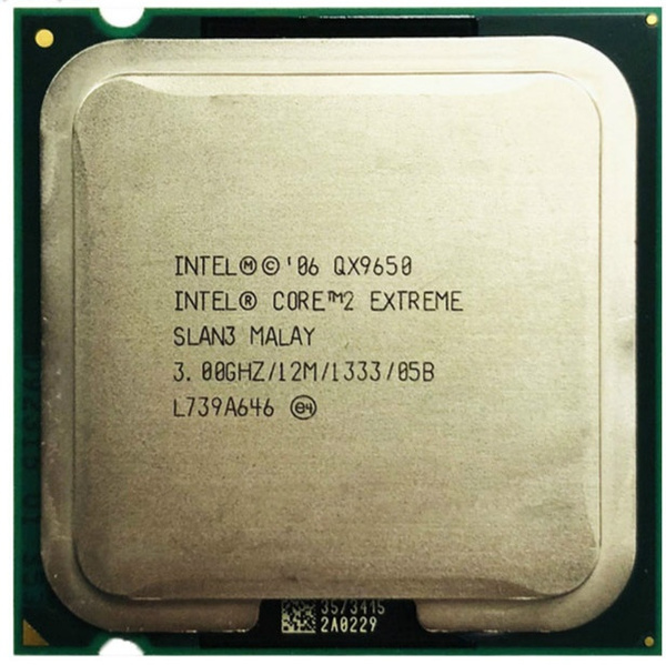 Intel Core 2 Extreme QX9650 3.0 GHz Quad-Core CPU Processor L2=12M 1333 LGA  775