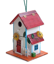 Decor, Outdoor, Garden, woodenbirdhouse