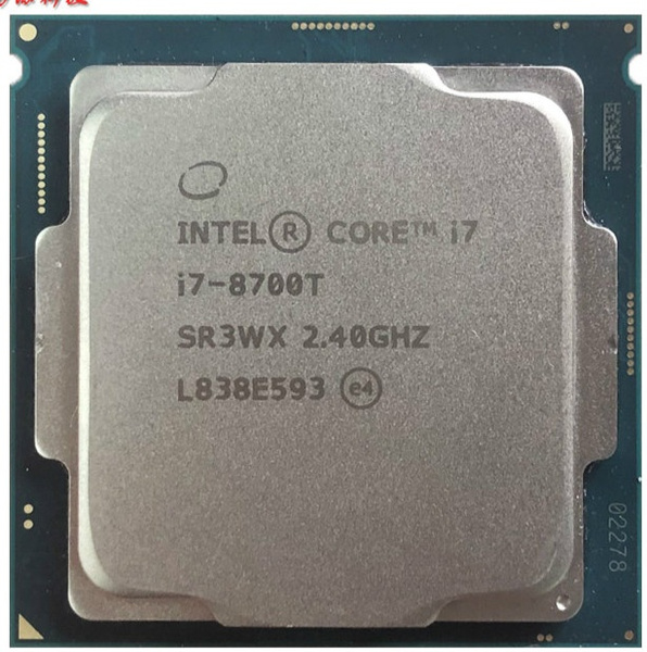 Intel Core i7-8700T i7 8700T 2.4 GHz Six-Core Twelve-Thread CPU Processor  12M 35W LGA 1151 | Wish