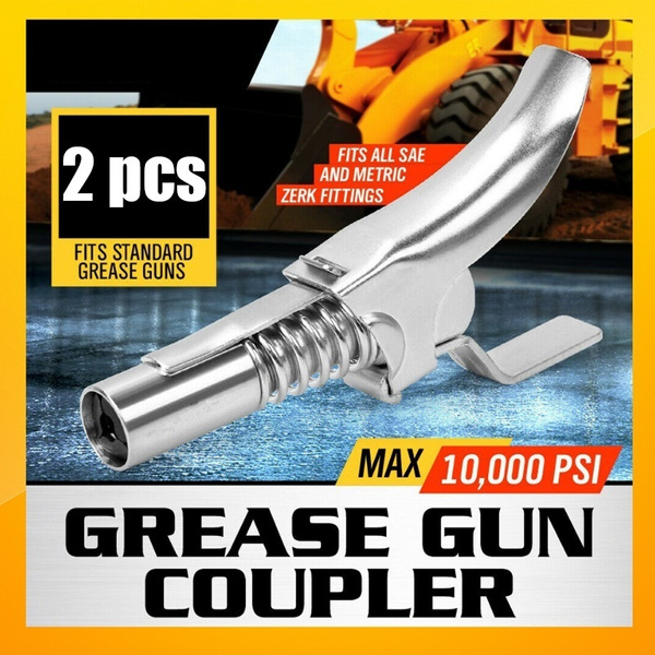 Grease Coupler Quick Release Lock Clamp Coupler NPTI/8 10000PSI High