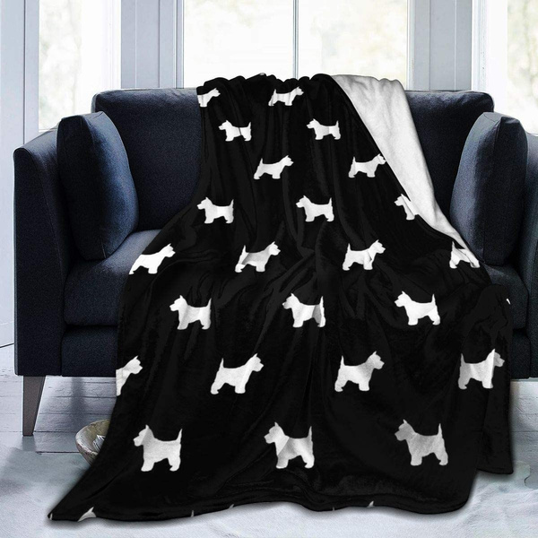 Westie dog hot sale blanket