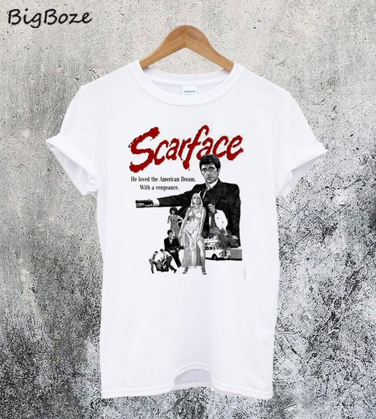 tony montana scarface t shirt