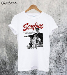 T Shirts, Scarface, Shirt, tonymontanascarfacetshirt
