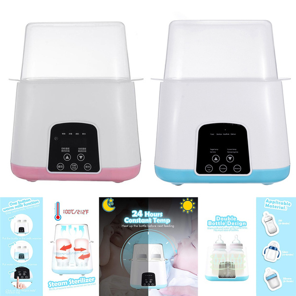 Breastmilk Warmer Double Bottle Heater For Baby Steam Sterilizer