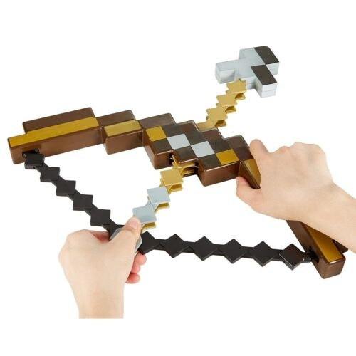 Minecraft Game Toys Souvenir Bow And Arrow Replica Model PVC Character Toys 
