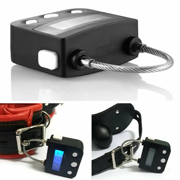 Multipurpose Time-Lock Waterproof USB Rechargeable Time Switch Padlock 