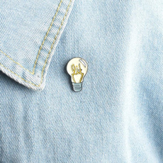 Light Bulb, brooches, Pins, broochesforgirl