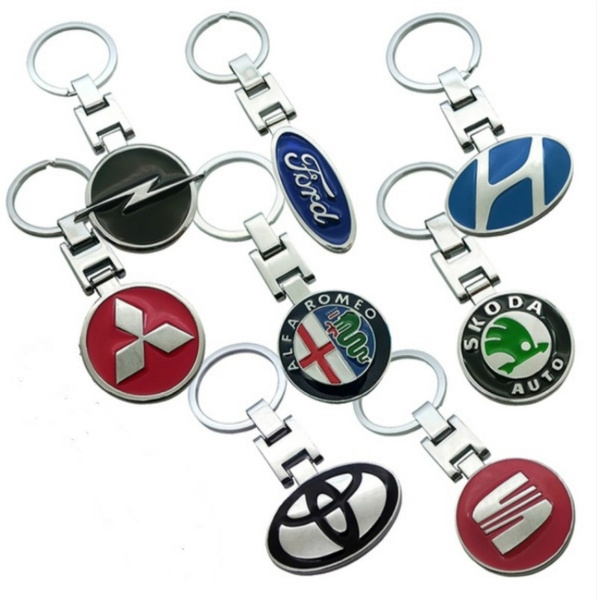 Details about   3D Car Logo Keyring Gift Keychain Metal Key Ring Charm Keyfob Key Chain Pendant 