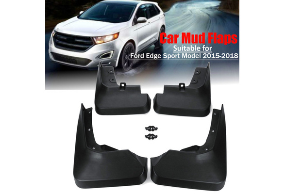 4Pcs Car Mud Flaps Splash Guard Mudguard Fender for 2015 2016 2017 Ford Edge 4Pcs Car Mud Flaps Splash Guard Mudguard Fender for 2015 2016 2017 Ford Edge