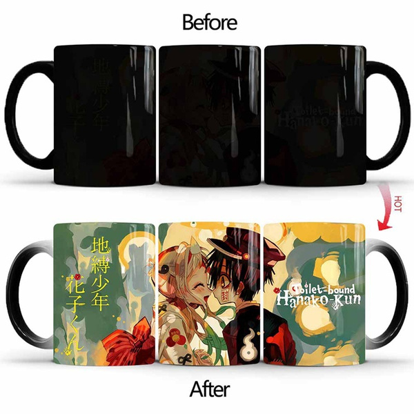 Anime Mug Heat Temperature Sensitive Mug Color Changing Cartoon Anime  Ceramics Coffee Mug 11oz | Wish