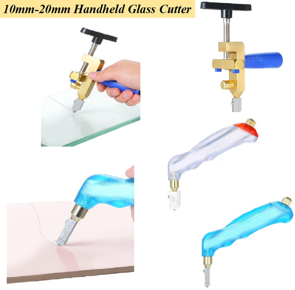 Hand-Held Diamond Glass Cutter Tool