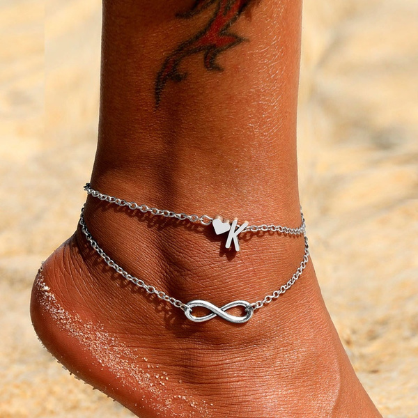 Couple hot sale ankle bracelet