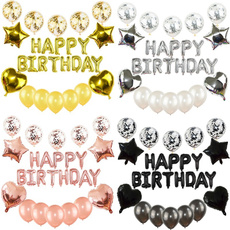 happybirthday, Heart, foilballoon, Jewelry