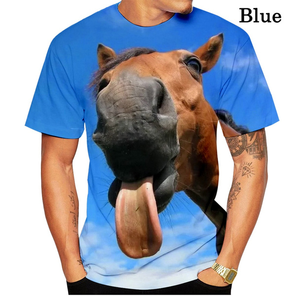 horse face t shirt