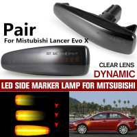 Smoke Turn Signal Led Lights Fender Side 8351A001 for Mitsubishi Lancer EVO X