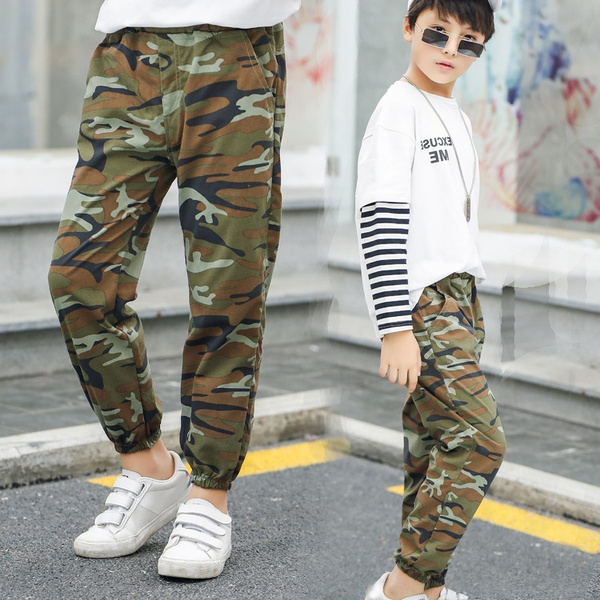 youth camouflage pants